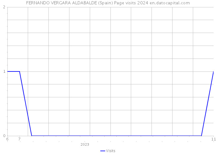 FERNANDO VERGARA ALDABALDE (Spain) Page visits 2024 