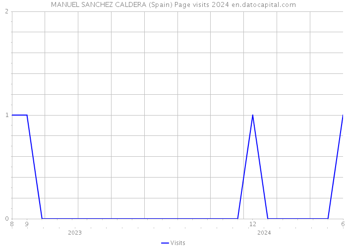 MANUEL SANCHEZ CALDERA (Spain) Page visits 2024 