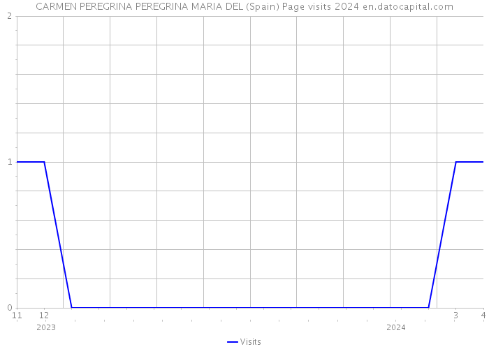 CARMEN PEREGRINA PEREGRINA MARIA DEL (Spain) Page visits 2024 