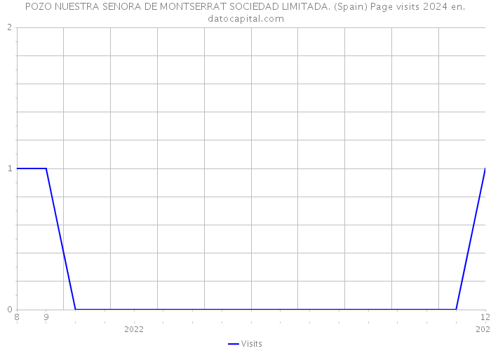 POZO NUESTRA SENORA DE MONTSERRAT SOCIEDAD LIMITADA. (Spain) Page visits 2024 