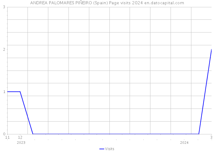 ANDREA PALOMARES PIÑEIRO (Spain) Page visits 2024 