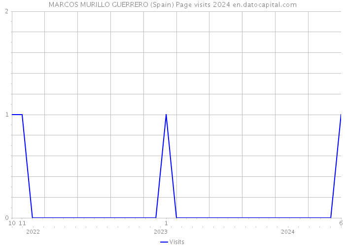 MARCOS MURILLO GUERRERO (Spain) Page visits 2024 