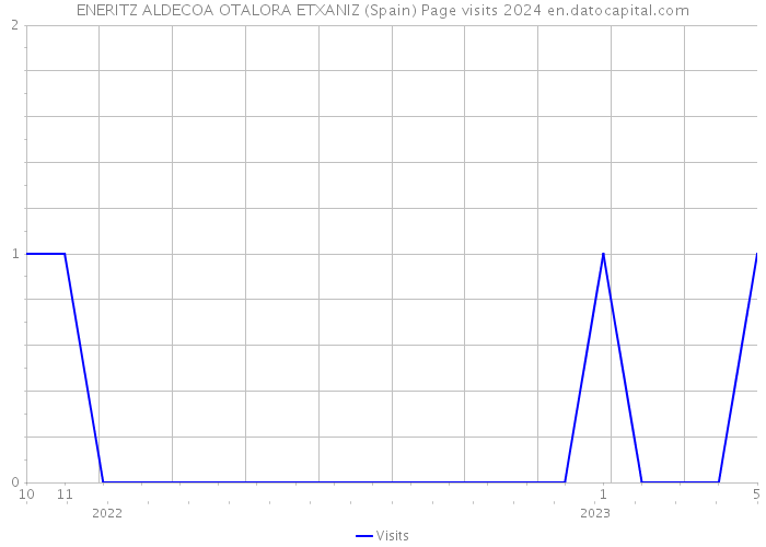 ENERITZ ALDECOA OTALORA ETXANIZ (Spain) Page visits 2024 