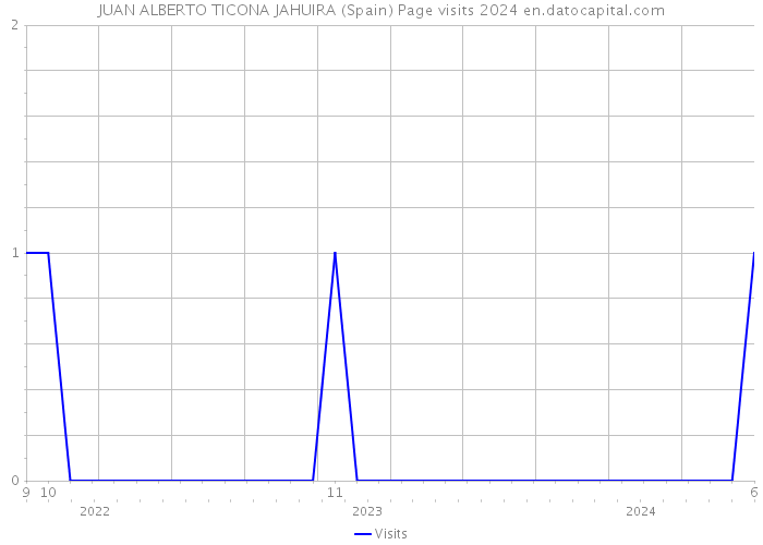 JUAN ALBERTO TICONA JAHUIRA (Spain) Page visits 2024 