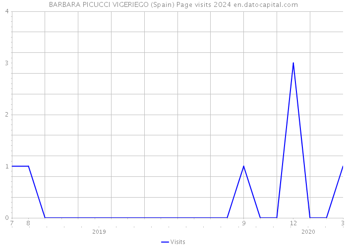 BARBARA PICUCCI VIGERIEGO (Spain) Page visits 2024 