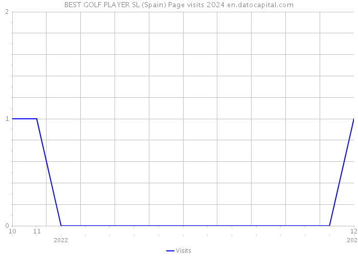 BEST GOLF PLAYER SL (Spain) Page visits 2024 