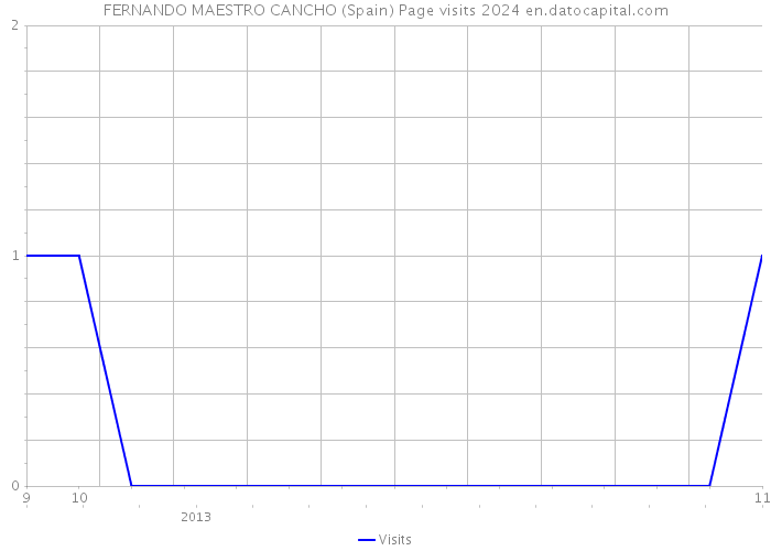 FERNANDO MAESTRO CANCHO (Spain) Page visits 2024 