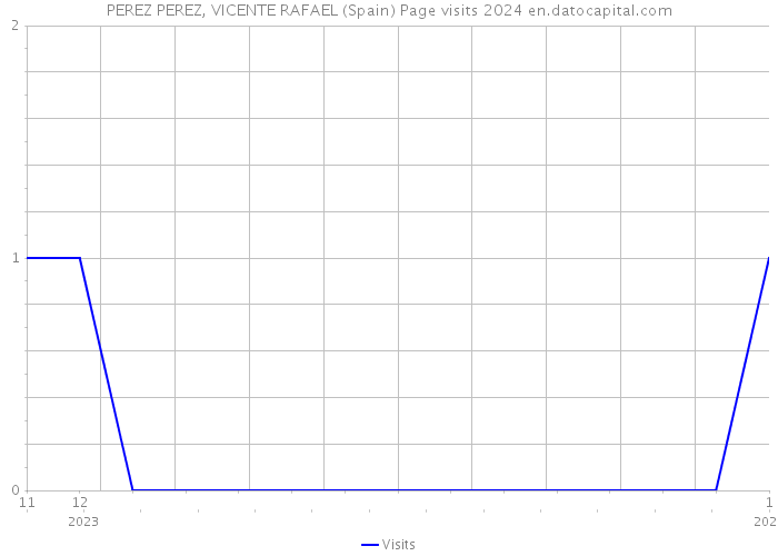 PEREZ PEREZ, VICENTE RAFAEL (Spain) Page visits 2024 