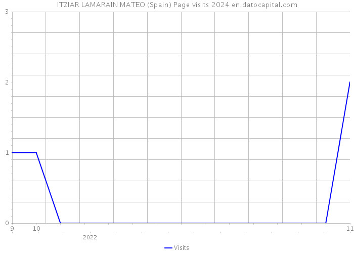 ITZIAR LAMARAIN MATEO (Spain) Page visits 2024 