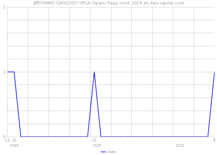 JERONIMO GANGOSO VEGA (Spain) Page visits 2024 