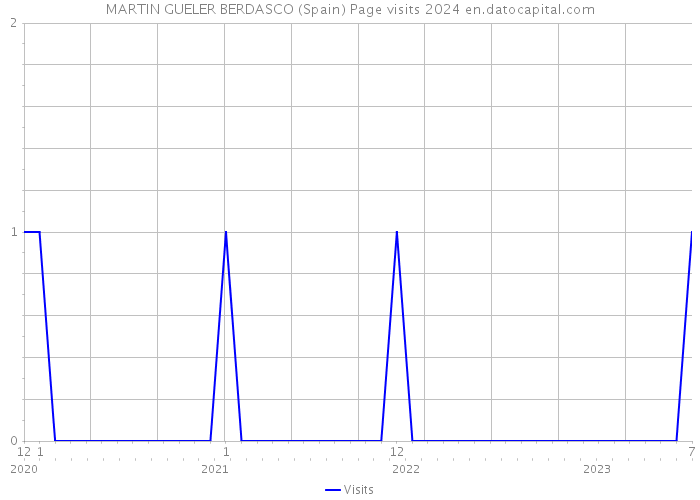 MARTIN GUELER BERDASCO (Spain) Page visits 2024 