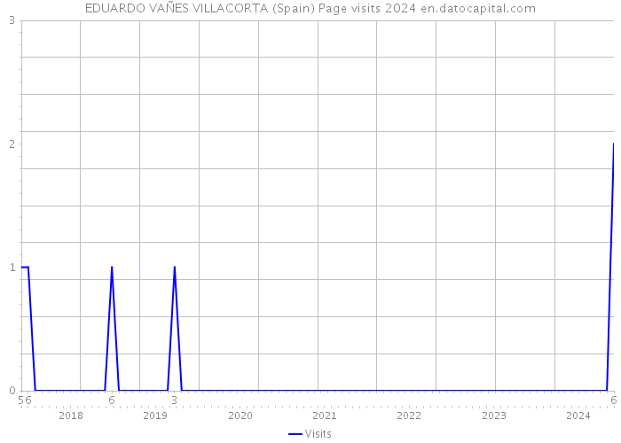 EDUARDO VAÑES VILLACORTA (Spain) Page visits 2024 