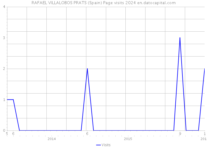 RAFAEL VILLALOBOS PRATS (Spain) Page visits 2024 