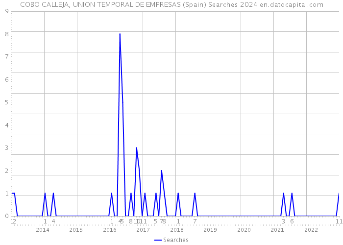 COBO CALLEJA, UNION TEMPORAL DE EMPRESAS (Spain) Searches 2024 