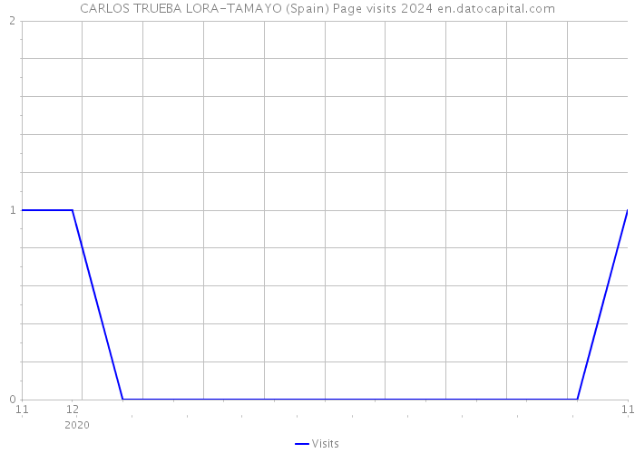 CARLOS TRUEBA LORA-TAMAYO (Spain) Page visits 2024 