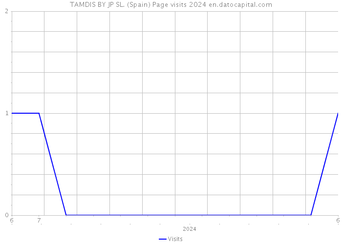 TAMDIS BY JP SL. (Spain) Page visits 2024 