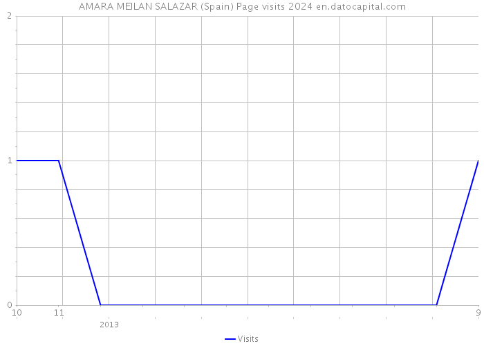 AMARA MEILAN SALAZAR (Spain) Page visits 2024 