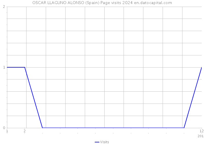 OSCAR LLAGUNO ALONSO (Spain) Page visits 2024 