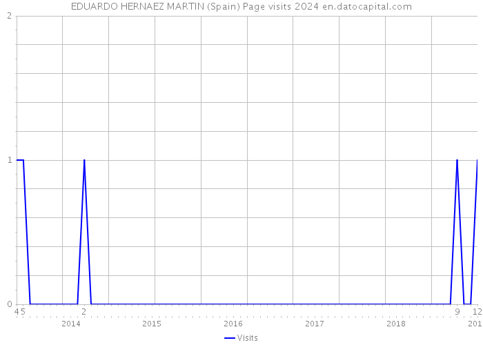 EDUARDO HERNAEZ MARTIN (Spain) Page visits 2024 