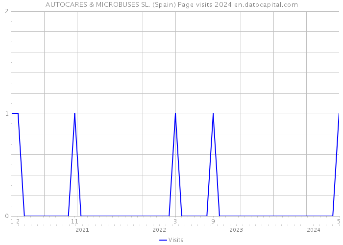 AUTOCARES & MICROBUSES SL. (Spain) Page visits 2024 
