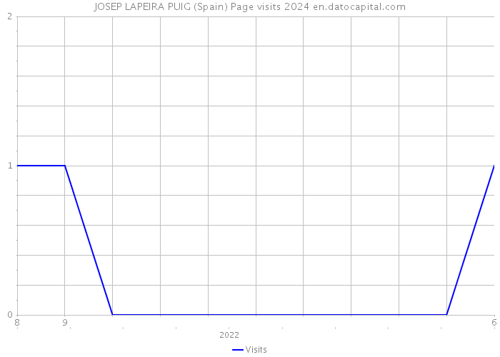 JOSEP LAPEIRA PUIG (Spain) Page visits 2024 