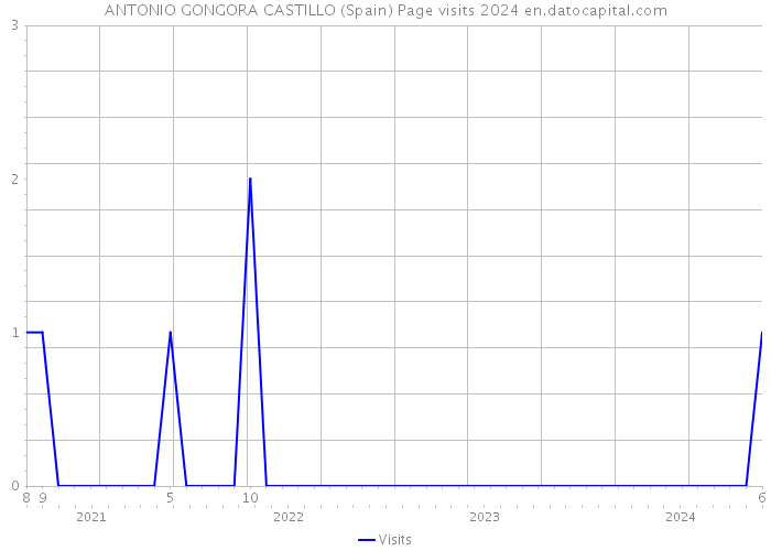 ANTONIO GONGORA CASTILLO (Spain) Page visits 2024 