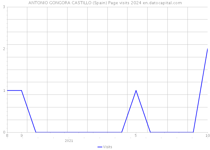 ANTONIO GONGORA CASTILLO (Spain) Page visits 2024 