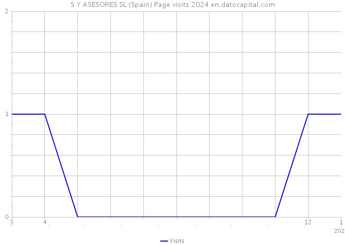 S Y ASESORES SL (Spain) Page visits 2024 