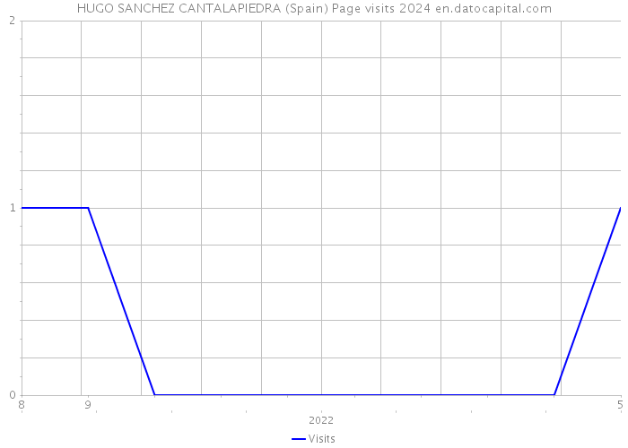 HUGO SANCHEZ CANTALAPIEDRA (Spain) Page visits 2024 