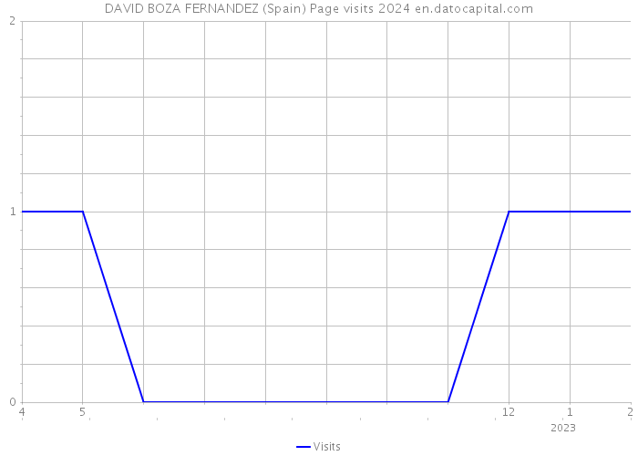 DAVID BOZA FERNANDEZ (Spain) Page visits 2024 