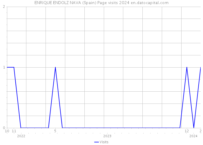 ENRIQUE ENDOLZ NAVA (Spain) Page visits 2024 