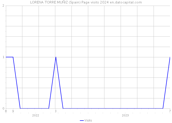 LORENA TORRE MUÑIZ (Spain) Page visits 2024 
