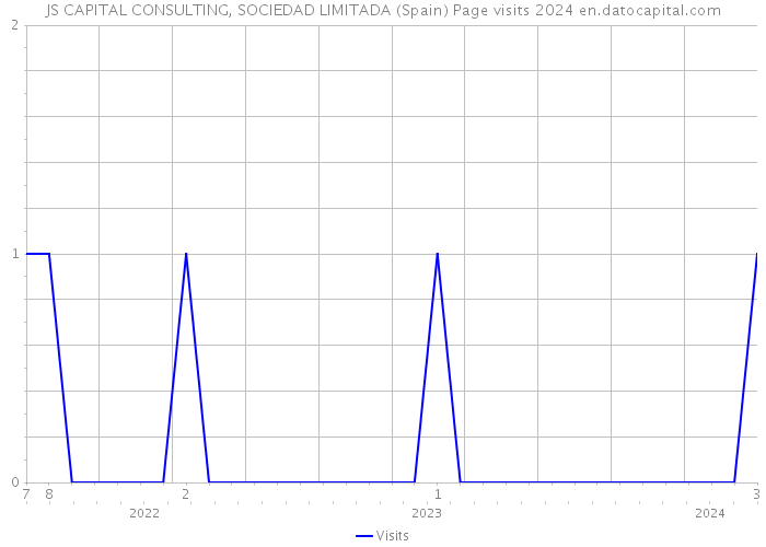 JS CAPITAL CONSULTING, SOCIEDAD LIMITADA (Spain) Page visits 2024 