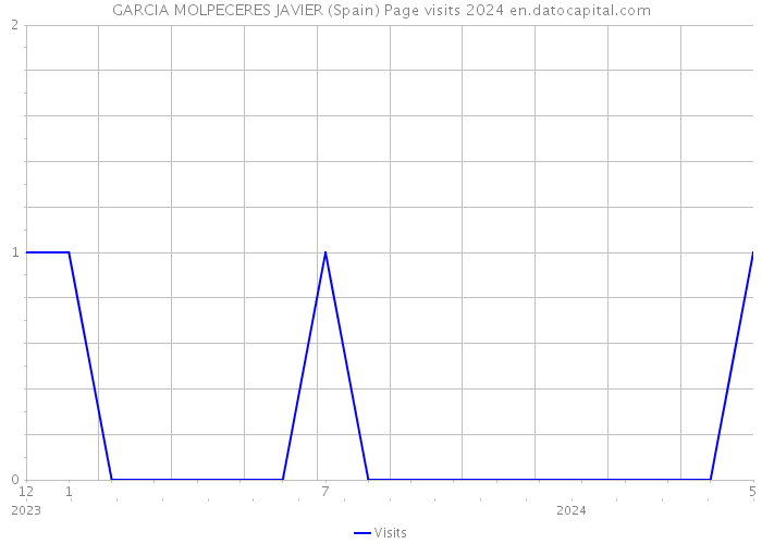 GARCIA MOLPECERES JAVIER (Spain) Page visits 2024 
