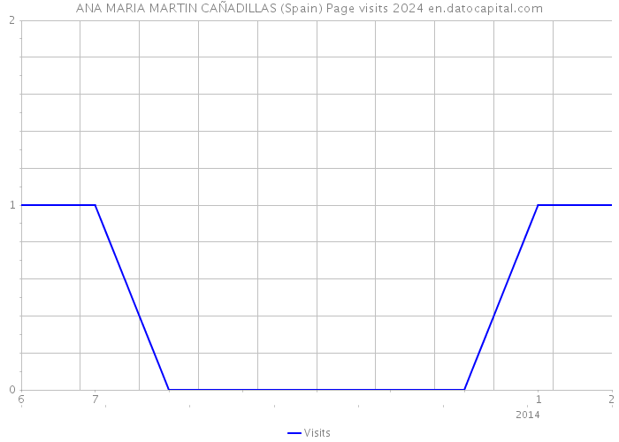 ANA MARIA MARTIN CAÑADILLAS (Spain) Page visits 2024 