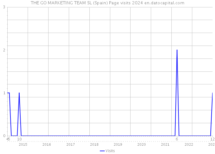 THE GO MARKETING TEAM SL (Spain) Page visits 2024 