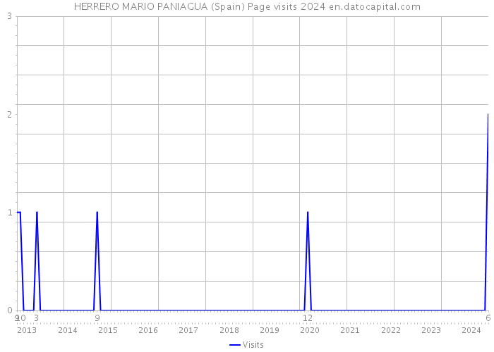 HERRERO MARIO PANIAGUA (Spain) Page visits 2024 