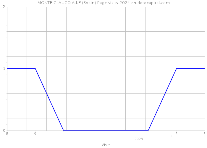 MONTE GLAUCO A.I.E (Spain) Page visits 2024 