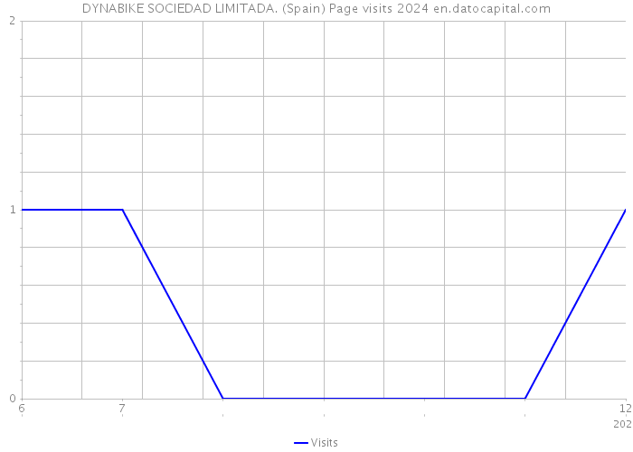 DYNABIKE SOCIEDAD LIMITADA. (Spain) Page visits 2024 