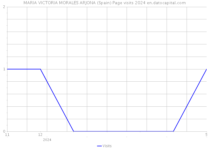 MARIA VICTORIA MORALES ARJONA (Spain) Page visits 2024 