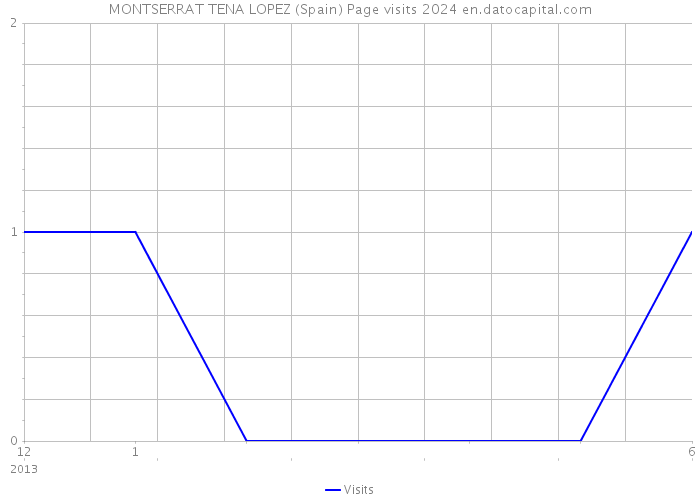 MONTSERRAT TENA LOPEZ (Spain) Page visits 2024 