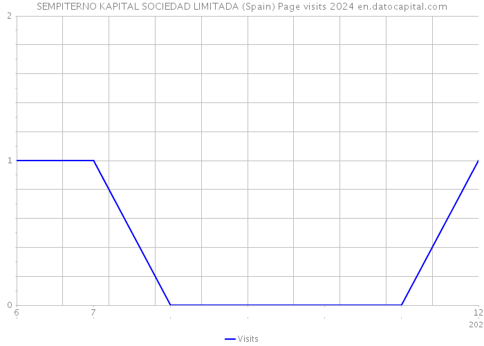 SEMPITERNO KAPITAL SOCIEDAD LIMITADA (Spain) Page visits 2024 