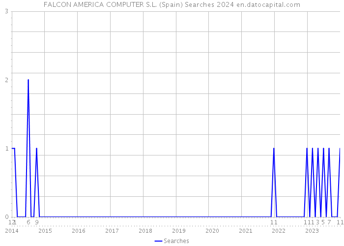 FALCON AMERICA COMPUTER S.L. (Spain) Searches 2024 