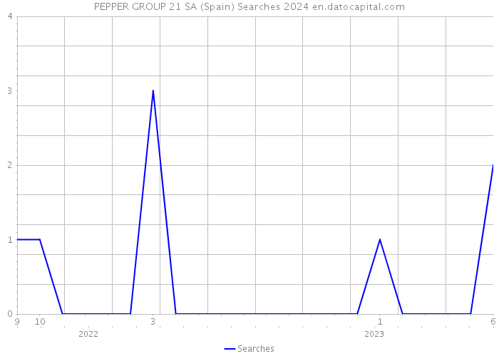 PEPPER GROUP 21 SA (Spain) Searches 2024 