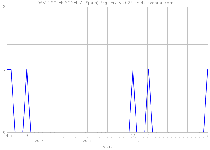 DAVID SOLER SONEIRA (Spain) Page visits 2024 
