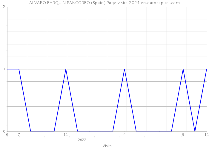 ALVARO BARQUIN PANCORBO (Spain) Page visits 2024 