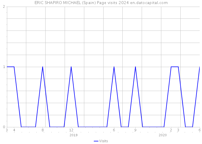 ERIC SHAPIRO MICHAEL (Spain) Page visits 2024 