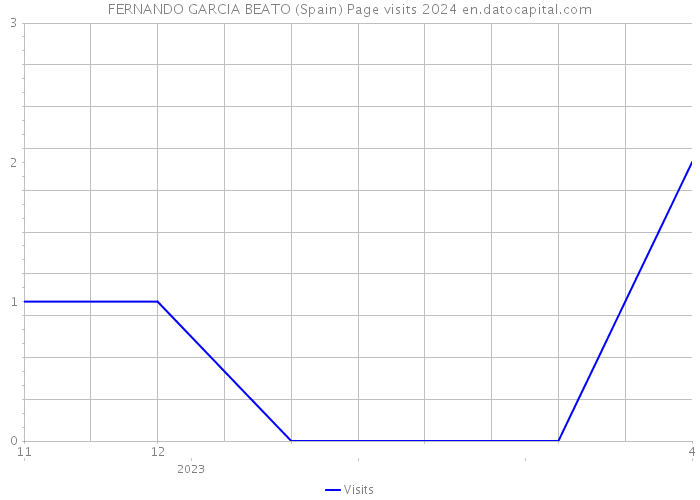 FERNANDO GARCIA BEATO (Spain) Page visits 2024 