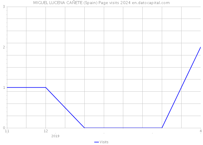 MIGUEL LUCENA CAÑETE (Spain) Page visits 2024 
