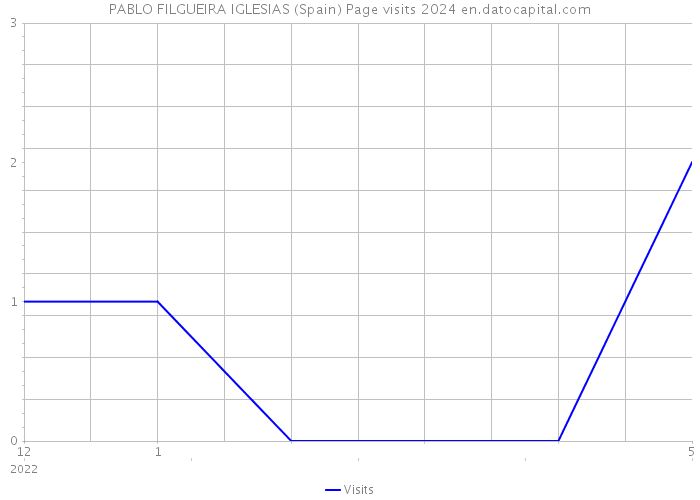 PABLO FILGUEIRA IGLESIAS (Spain) Page visits 2024 